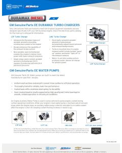 SELL SHEET- DURAMAX-DIESEL-MR-PARTS-GUIDE