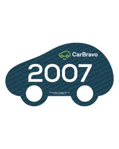 CarBravo 2007 Model Year Sticker