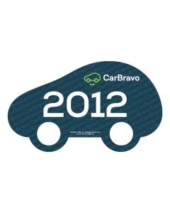 CarBravo 2012 Model Year Sticker