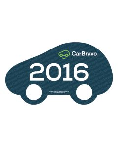 CarBravo 2016 Model Year Sticker