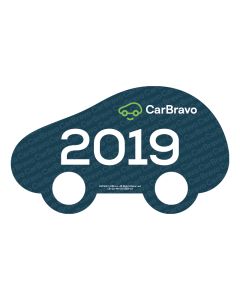 CarBravo 2019 Model Year Sticker