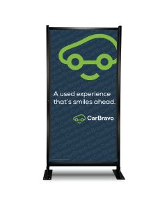 CarBravo Metal Sign Frame and Insert Launch