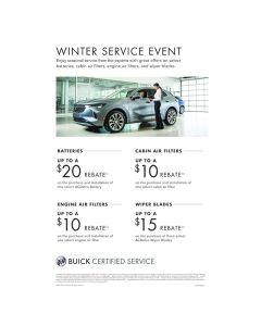 POSTER - BUICK CERTIFIED SERVICE WINTER (EA)