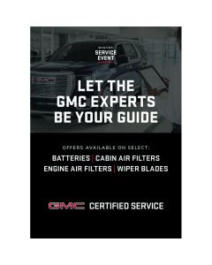INSERT - GMC CERTIFED SERVICE WINTER ACRYLIC (EA)