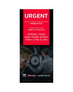 LABEL - BUICK GMC CERTIFIED SERVICE SPRING BOX (EA)