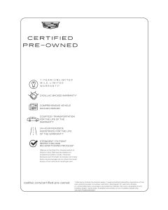 CADILLAC CPO MONRONEY STICKER DOWNLOADABLE