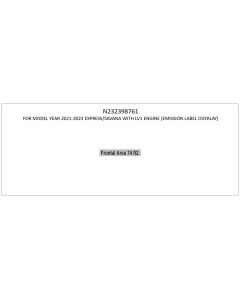 LABEL - BULLETIN N232398761