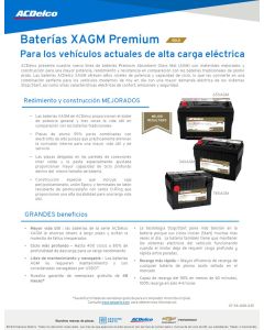 SELL SHEET - XAGM LIGHT DUTY- RETAIL - SPANISH