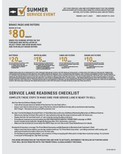 GUIDE - CHEVROLET SPRING TIRE EVENT - ELECTRONIC