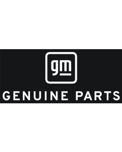 GM Genuine Parts Logo - Wordmark, Neg/Vert