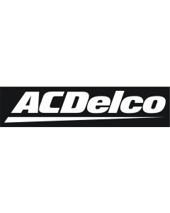 ACDelco Logo - Wordmark, Neg/Horz, BLACK