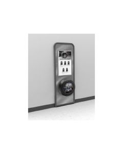 GMC Wall Mount Tire and Poster Display for Customer Lounge