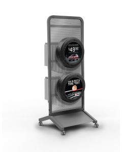 GMC Mobile Tire, Battery, and Wiper Display w/Tire inserts