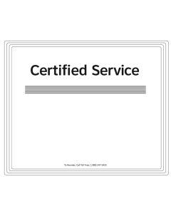 CERTIFIED SERVICE Economy Floor Mats-1 Case of 1,000