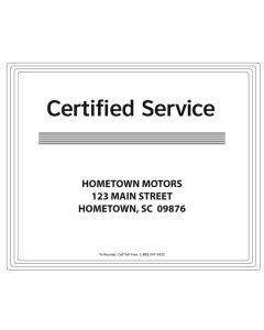 CERTIFIED SERVICE Economy Floor Mats Cases of 1,000