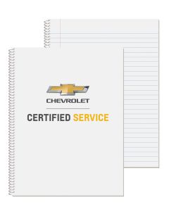 CHEVROLET CERTIFIED SERVICE Economy Composition Notebook