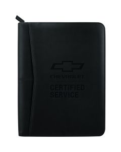 CHEVROLET CERTIFIED SERVICE Zippered Padfolio