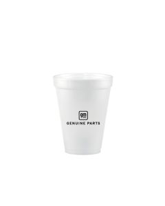 GM Genuine Styrofoam Cups 12 oz.
