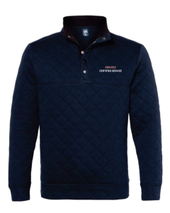 GMC Certified Service Men's Quilted Snap Pullover
