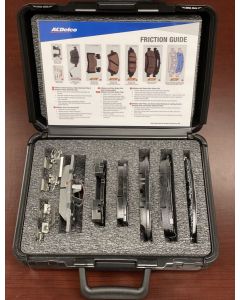 DISPLAY - BRAKE FRICTION IN BLACK CASE - COST $80 (EACH)
