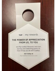 Cadillac - Power of Appreciation Mirror Hangers