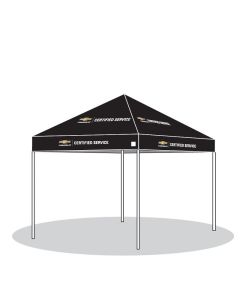 CHEVROLET CERTIFIED SERVICE 10' x 10' Premium Graphics Pop-UP Tent