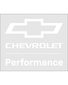 CHEVROLET PERFORMANCE 1-C LOGO - VERT/NEG  (CLICK ON ICON FOR ALL EXTENSIONS)