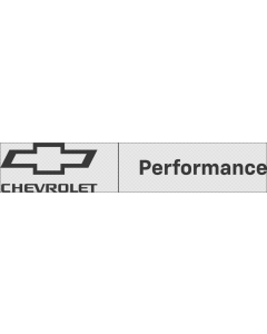 CHEVROLET PERFORMANCE LOGO - HORZ/NEG (CLICK ON ICON FOR ALL EXTENSIONS)