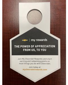 Chevrolet - Power of Appreciation Mirror Hangers