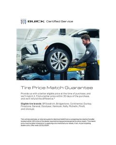 INSERT - BUICK CERTIFIED SERVICE SPRING ARCYLIC (EA)