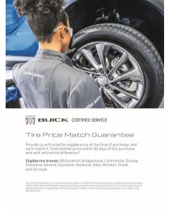 INSERT - BUICK CERTIFIED SERVICE FALL ACRYLIC (EA)