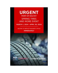 LABEL - BUICK GMC CERTIFIED SERVICE SPRING BOX (EA)