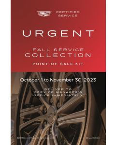 LABEL - CADILLAC CERTIFIED SERVICE FALL BOX (EA)