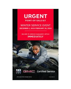 LABEL - BUICK GMC CERTIFIED SERVICE WINTER BOX (EA)
