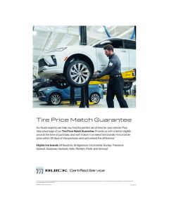 POSTER - BUICK CERTIFIED SERVICE SPRING (EA)