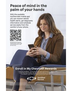 POSTER- CHEVROLET CERTIFIED SERVICE SPRING (EA)