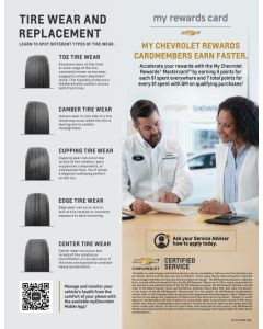 SELL SHEET - CHEVROLET FALL TIRE ELECTRONIC, 1 Store Only