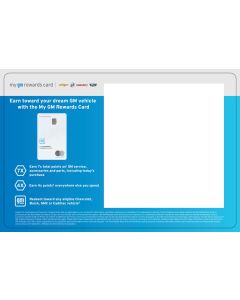 GM CARD CHEVROLET DESK MAT WITH INSERT