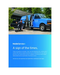 MobileService+ Acrylic Sign Insert - August 2023