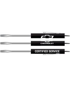 CHEVROLET CERTIFIED SERVICE Pocket Screwdriver w/Straight Hex