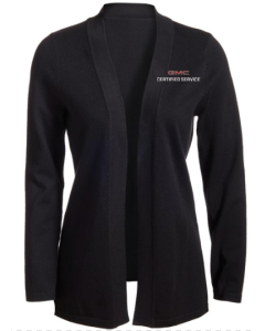 GMC CERTIFIED SERVICE Open Cardigan Ladies Sweater