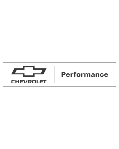 Chevrolet Performance Decals 1-1/4  x 6