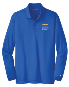 CHEVROLET CERTIFIED SERVICE Nike Golf ® Long-Sleeve Men's Polo