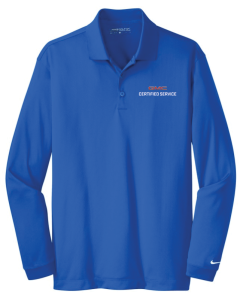 GMC CERTIFIED SERVICE Nike Golf ® Long-Sleeve Men's Polo