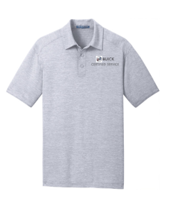 BUICK CERTIFIED SERVICE Port Authority Men's Jersey Digi Heather Polo