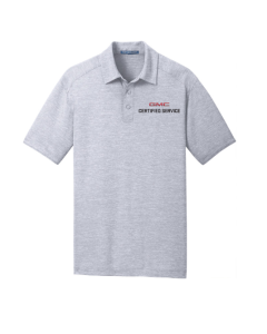 GMC CERTIFIED SERVICE Port Authority Men's Jersey Digi Heather Polo