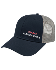 GMC Certified Service Low Profile Trucker Cap with Modified Flat Bill