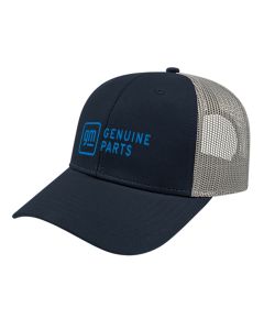 GM Genuine Parts Low Profile Trucker Cap with Modified Flat Bill