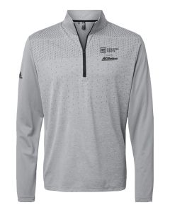 GM ACDelco Men's Adidas Heather Block Print Quarter-Zip Pullover