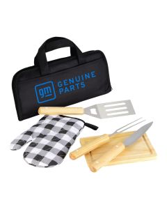 GM Genuine Parts 5-Piece Barbeque Set